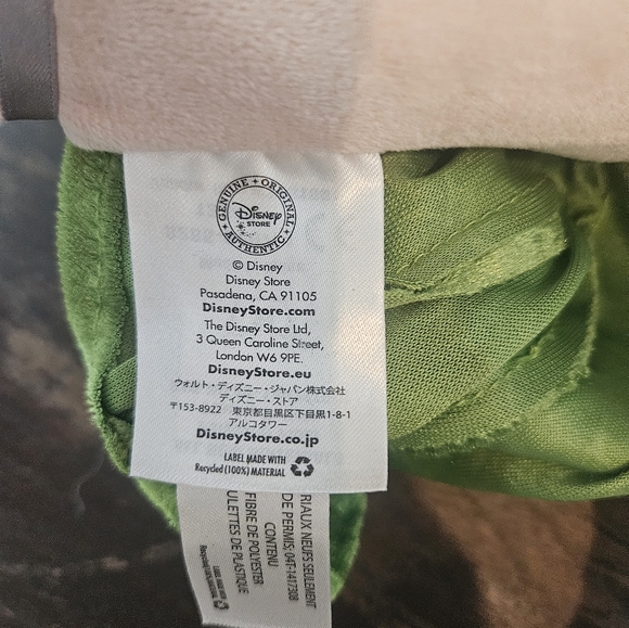 New Miss Piggy 20" Green Gown Dress Plush Disney Store The Muppets Most Wanted - Picture 5 of 7